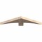 Ekena Millwork Bellingham Smooth Timber Gable Bracket, Douglas Fir, 48"W x 10"H x 3 1/2"D x 5 1/2"F, 5/12 Pitch GBW048X10X0406BEL00SDF - alternate 4